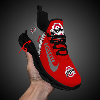 Footwearstorm Ohio State Buckeyes Max Soul Shoes Sneakers For Men And Women 1