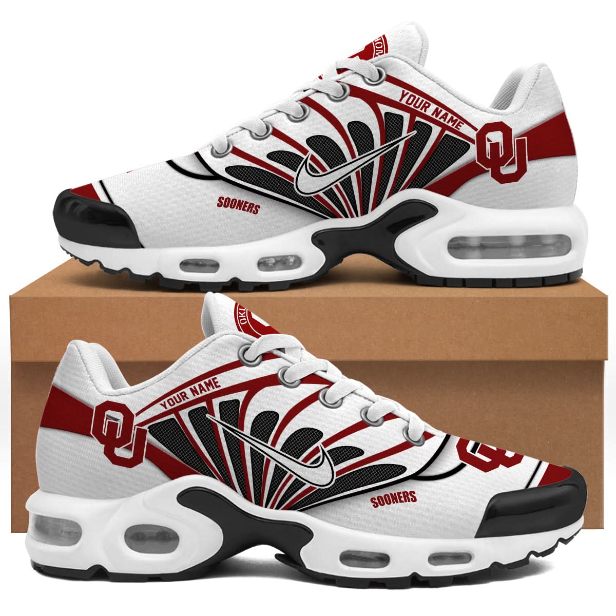Footwearstorm Oklahoma Sooners TN Shoes Sneakers For Men And Women 2