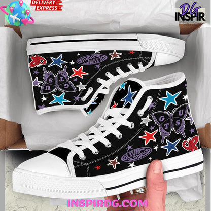 Footwearstorm Olivia Rodrigo High Top Canvas Sneakers Shoes For Men And Women 1