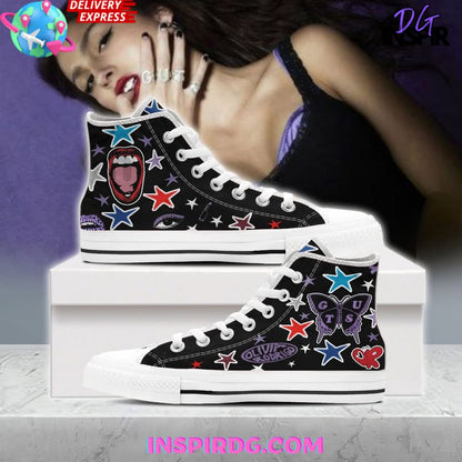 Footwearstorm Olivia Rodrigo High Top Canvas Sneakers Shoes For Men And Women 1