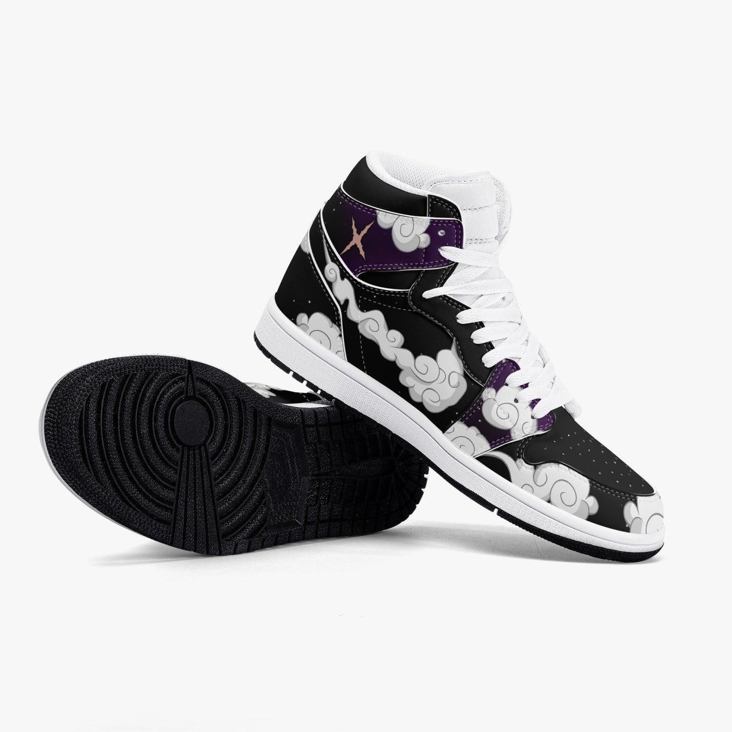 Footwearstorm One Piece Luffy White Gear 5 AJ1 High Sneakers Shoes For Men And Women 1