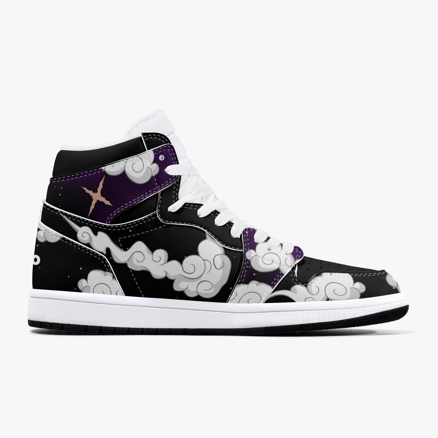 Footwearstorm One Piece Luffy White Gear 5 AJ1 High Sneakers Shoes For Men And Women 1