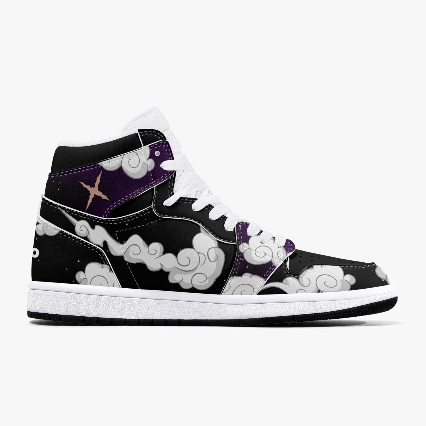 Footwearstorm One Piece Luffy White Gear 5 AJ1 High Sneakers Shoes For Men And Women 1