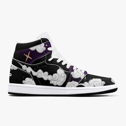 Footwearstorm One Piece Luffy White Gear 5 AJ1 High Sneakers Shoes For Men And Women 1
