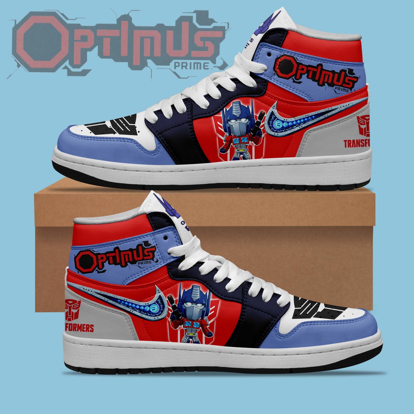 Footwearstorm Optimus AJ1 High Sneakers Shoes For Men And Women 1