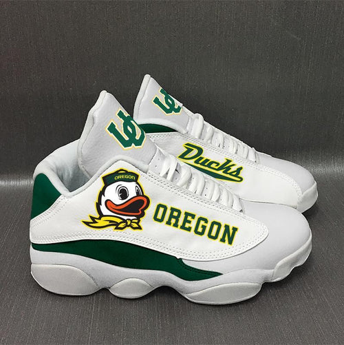 Footwearstorm Oregon Ducks AJ13 Sneakers Shoes For Men And Women 2