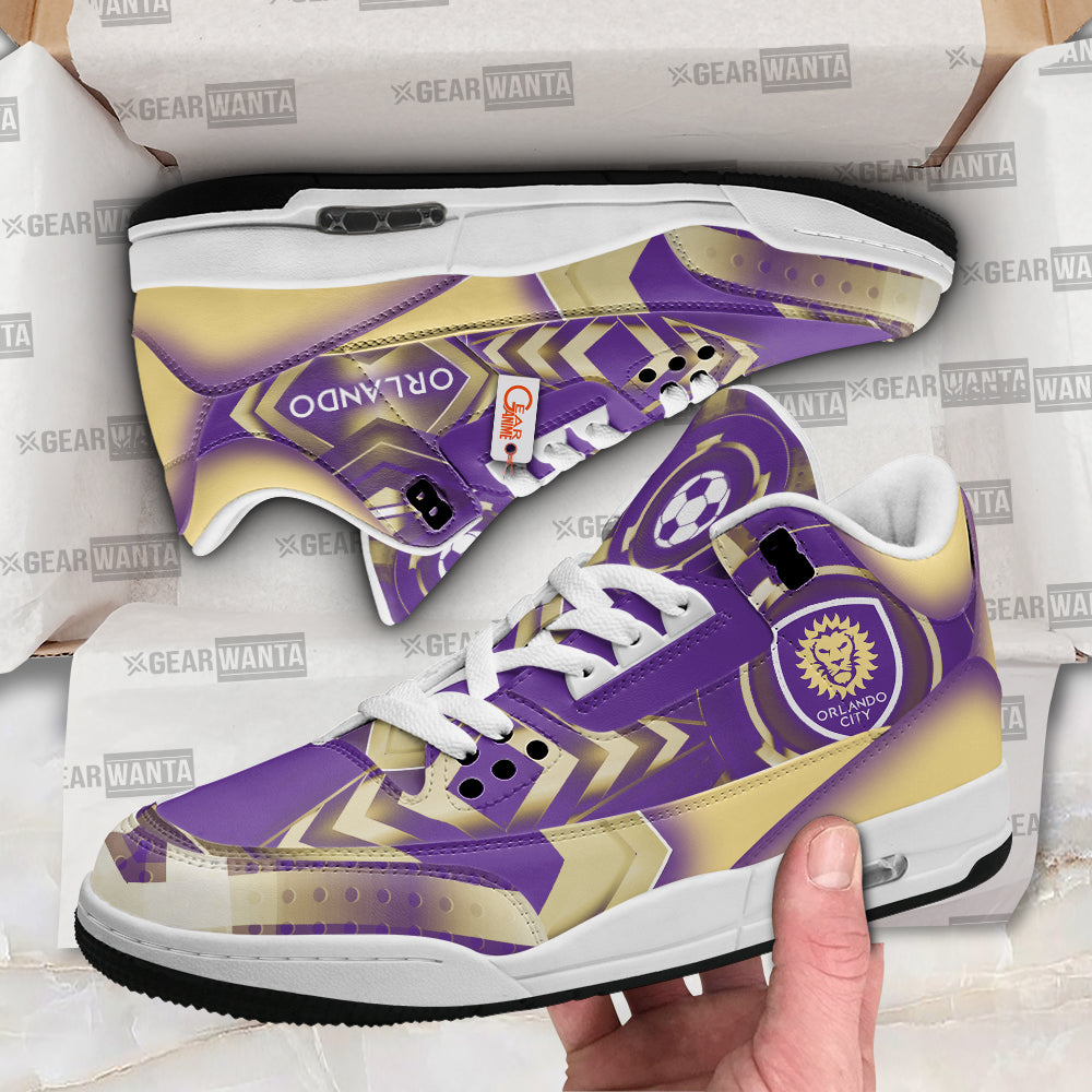 Footwearstorm Orlando City AJ3 Sneakers Shoes For Men And Women