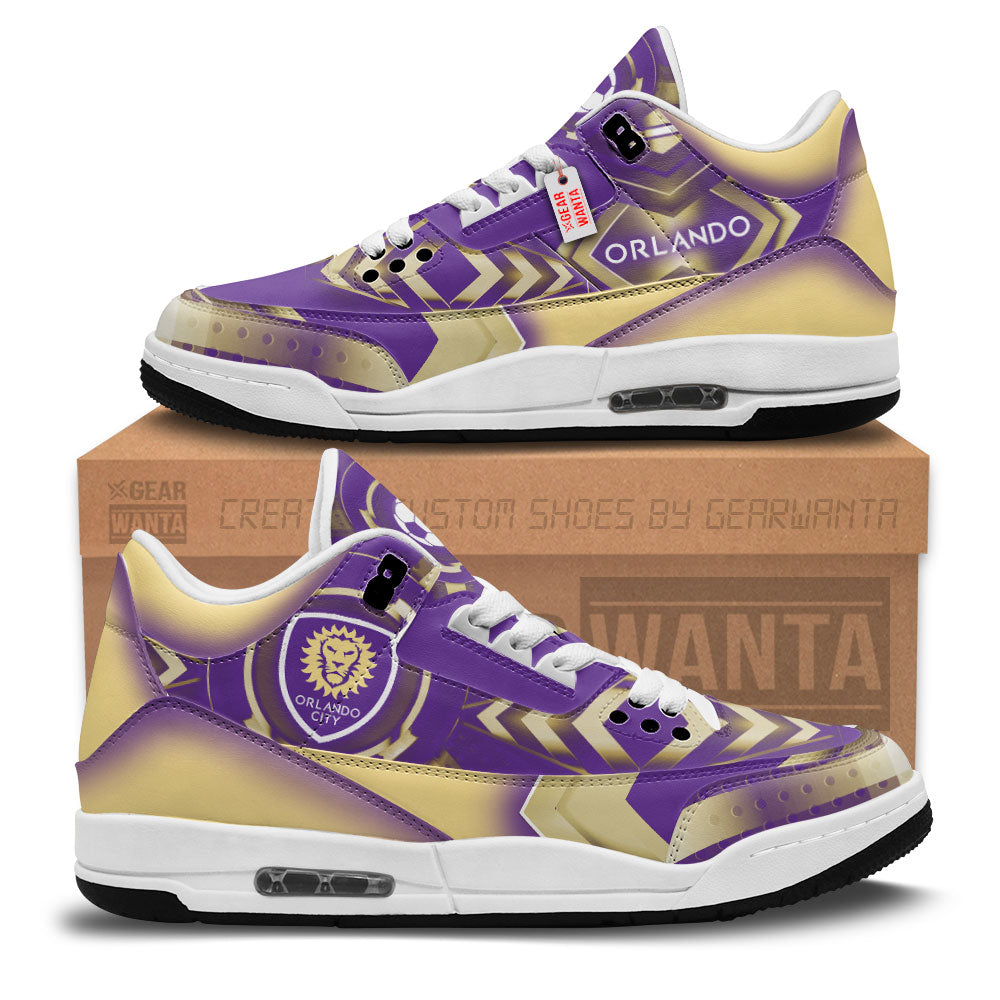 Footwearstorm Orlando City AJ3 Sneakers Shoes For Men And Women 1