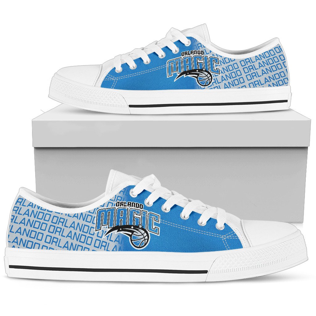 Footwearstorm Orlando Magic Low Top Canvas Sneakers Shoes For Men And Women 1