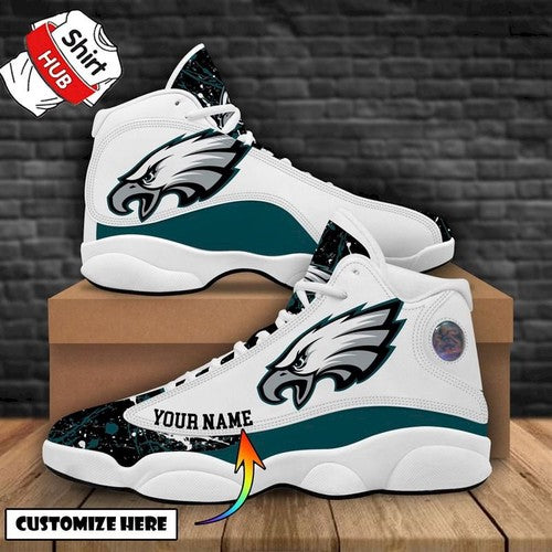 Footwearstorm Philadelphia Eagles AJ13 Sneakers Shoes For Men And Women 4