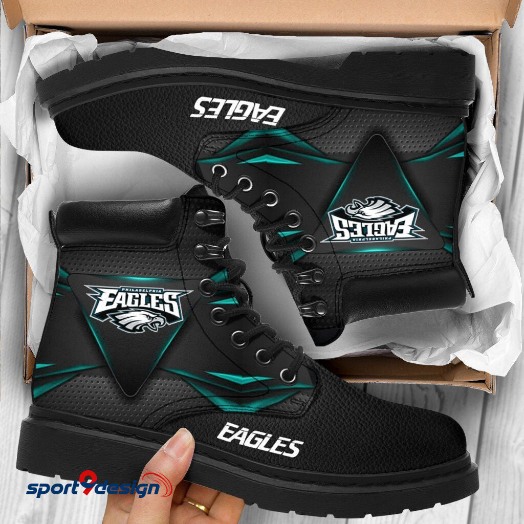 Footwearstorm Philadelphia Eagles Boots Shoes For Men And Women 1