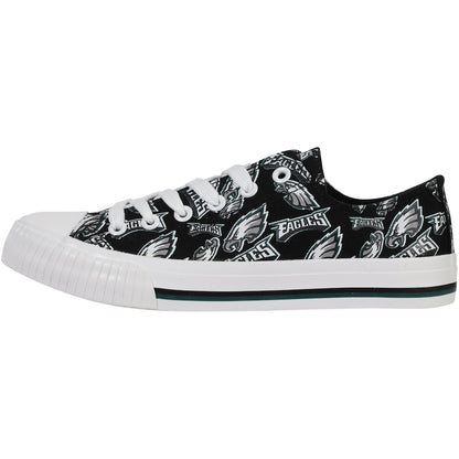Footwearstorm Philadelphia Eagles Low Top Canvas Sneakers Shoes For Men And Women 1