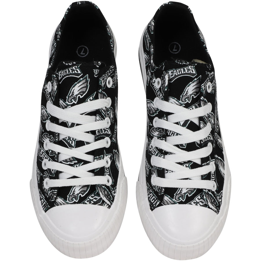 Footwearstorm Philadelphia Eagles Low Top Canvas Sneakers Shoes For Men And Women 1