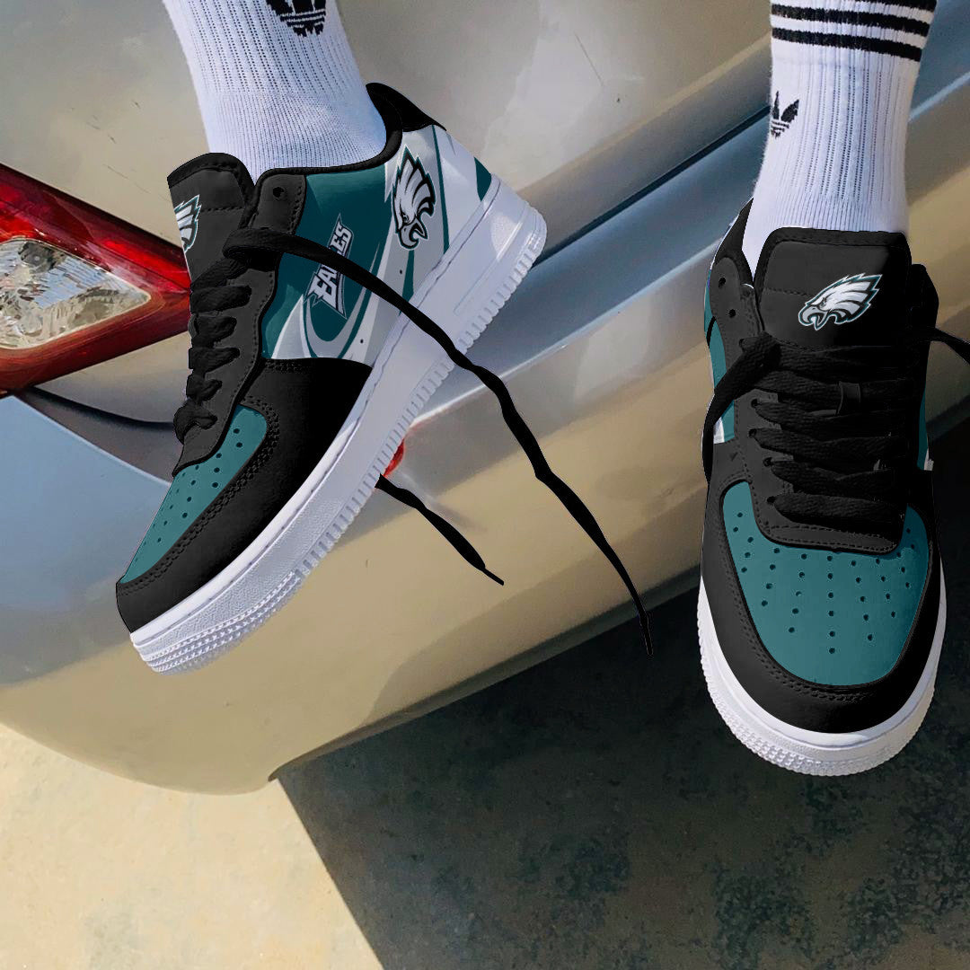Footwearstorm Philadelphia Eagles NFL Air Low-Top Sneakers Shoes For Men And Women 1205307