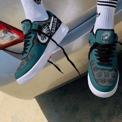 Footwearstorm Philadelphia Eagles NFL Air Low-Top Sneakers Shoes For Men And Women 1205308