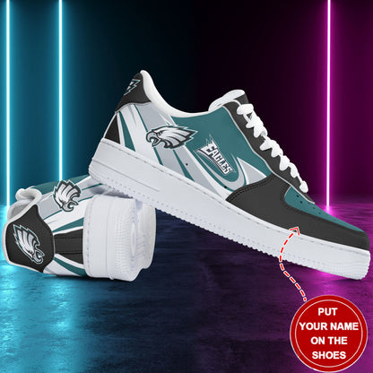 Footwearstorm Philadelphia Eagles NFL Air Low-Top Sneakers Shoes For Men And Women 1205307