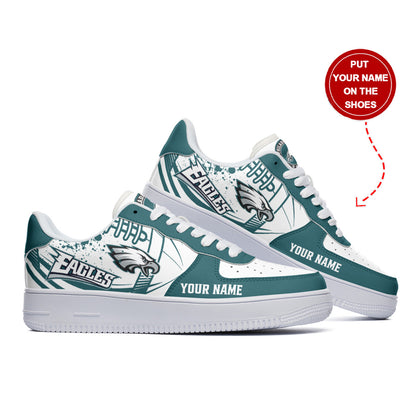 Footwearstorm Philadelphia Eagles NFL Air Low-Top Sneakers Shoes For Men And Women 1205306