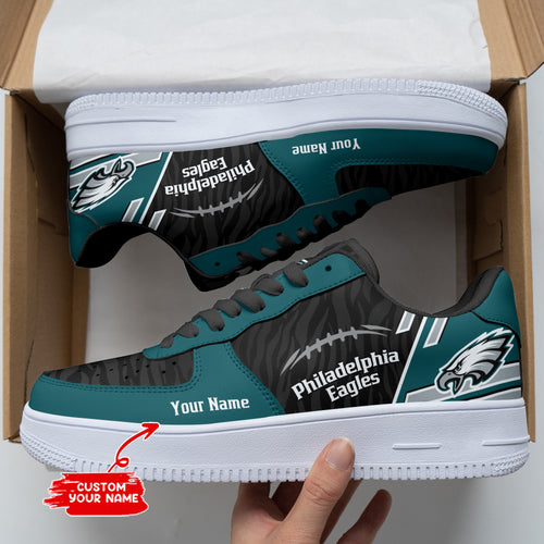Footwearstorm Philadelphia Eagles NFL Air Low-Top Sneakers Shoes For Men And Women 1205301