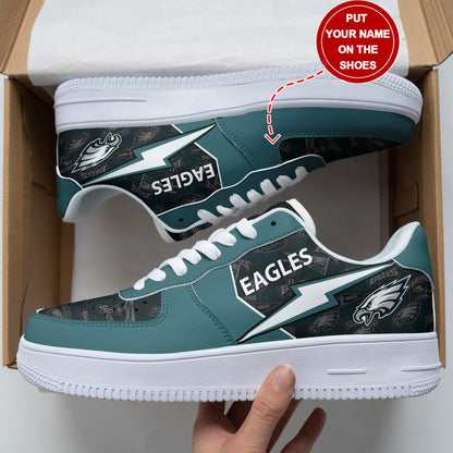 Footwearstorm Philadelphia Eagles NFL Air Low-Top Sneakers Shoes For Men And Women 1205317