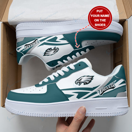 Footwearstorm Philadelphia Eagles NFL Air Low-Top Sneakers Shoes For Men And Women 1205305