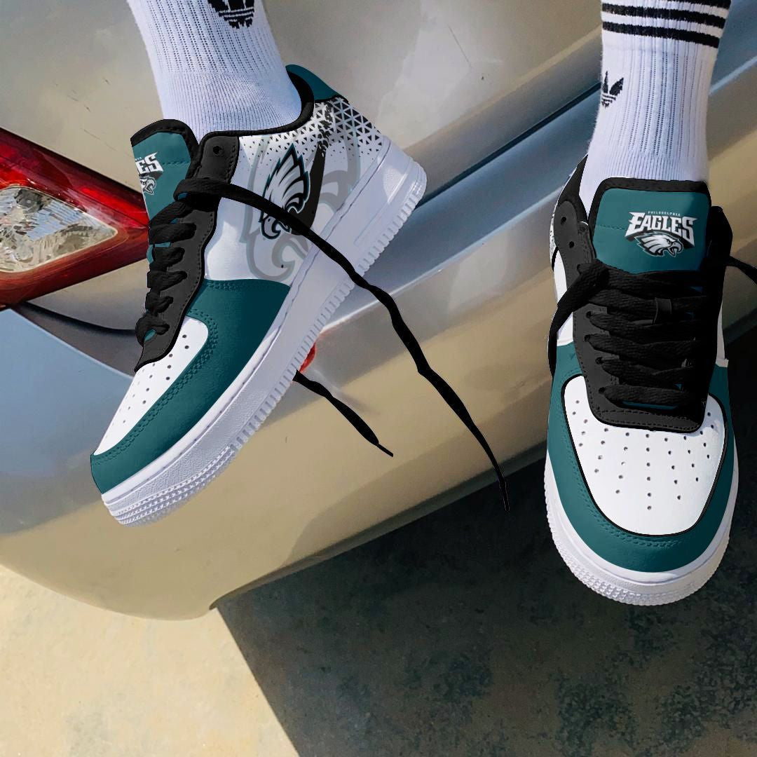 Footwearstorm Philadelphia Eagles NFL Air Low-Top Sneakers Shoes For Men And Women 1205313
