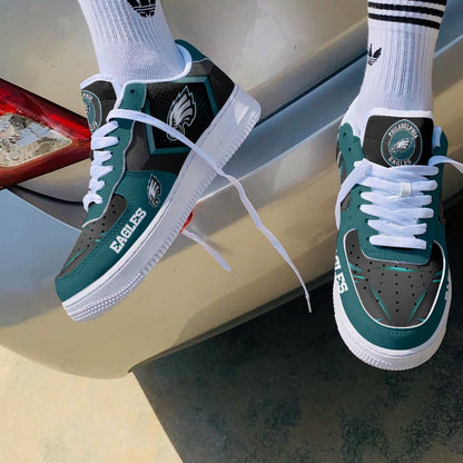 Footwearstorm Philadelphia Eagles NFL Air Low-Top Sneakers Shoes For Men And Women 1205315