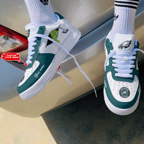 Footwearstorm Philadelphia Eagles NFL Air Low-Top Sneakers Shoes For Men And Women 1205192