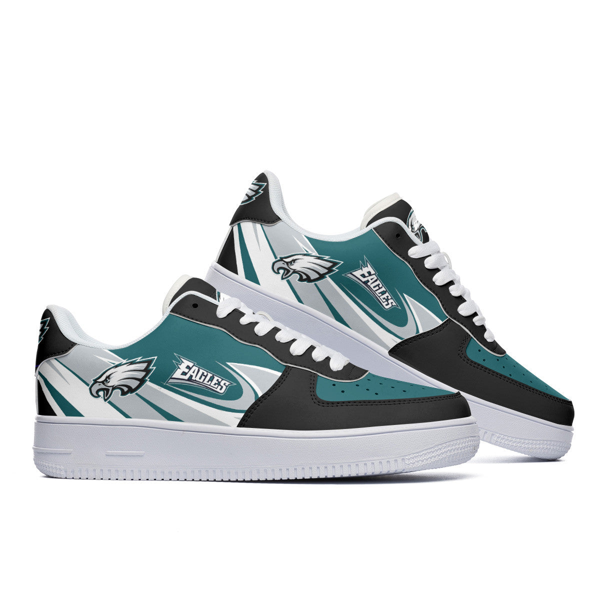Footwearstorm Philadelphia Eagles NFL Air Low-Top Sneakers Shoes For Men And Women 1205307