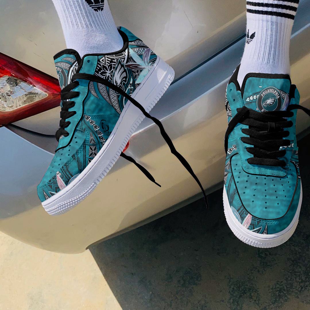 Footwearstorm Philadelphia Eagles NFL Air Low-Top Sneakers Shoes For Men And Women 1205189