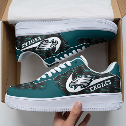 Footwearstorm Philadelphia Eagles NFL Air Low-Top Sneakers Shoes For Men And Women 1205308