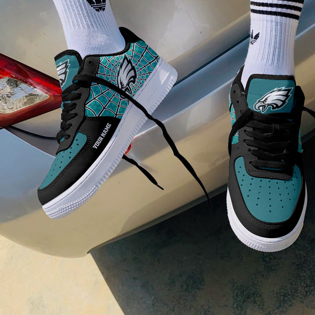 Footwearstorm Philadelphia Eagles NFL Air Low-Top Sneakers Shoes For Men And Women 1205319