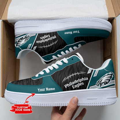 Footwearstorm Philadelphia Eagles NFL Air Low-Top Sneakers Shoes For Men And Women 1205301