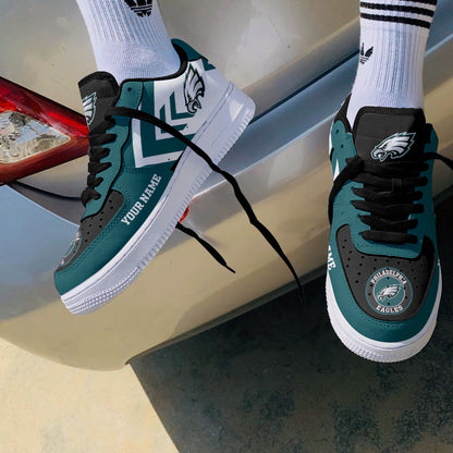 Footwearstorm Philadelphia Eagles NFL Air Low-Top Sneakers Shoes For Men And Women 1205303