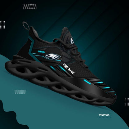 Footwearstorm Philadelphia Eagles NFL Max Soul Shoes Sneakers For Men And Women 5