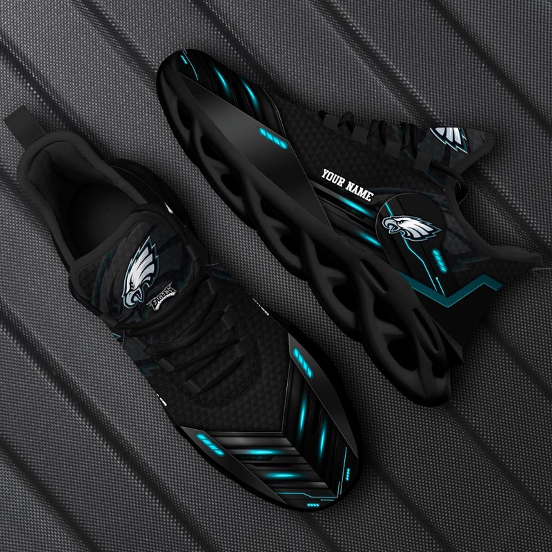 Footwearstorm Philadelphia Eagles NFL Max Soul Shoes Sneakers For Men And Women 5