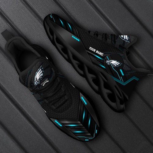 Footwearstorm Philadelphia Eagles NFL Max Soul Shoes Sneakers For Men And Women 5