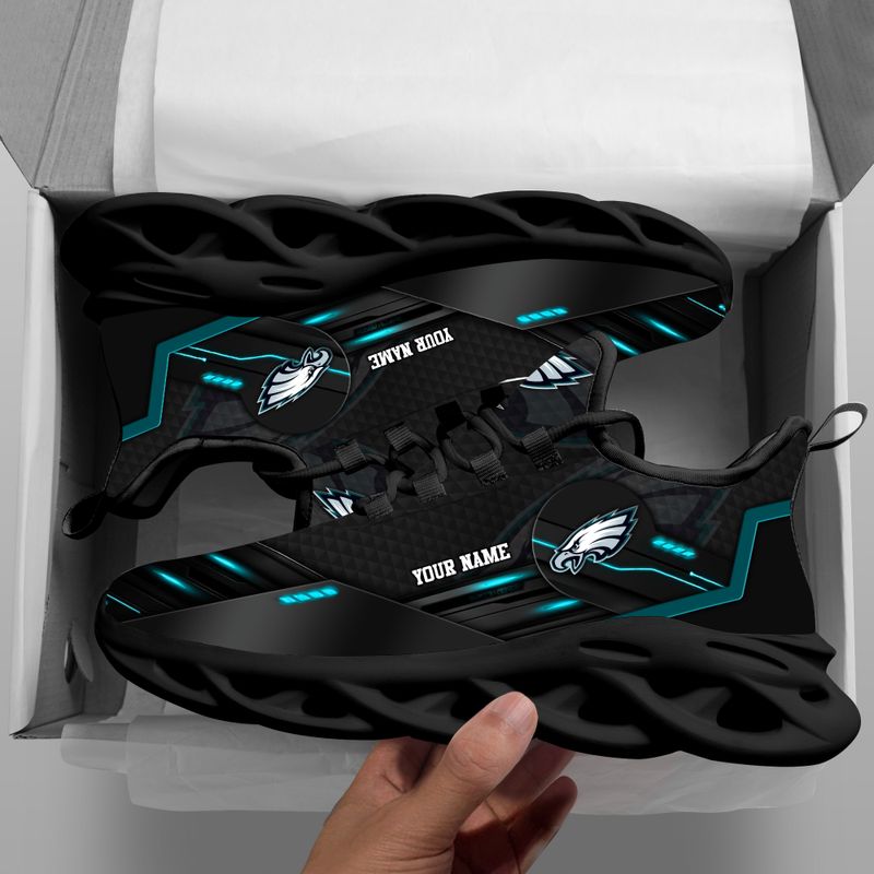 Footwearstorm Philadelphia Eagles NFL Max Soul Shoes Sneakers For Men And Women 5