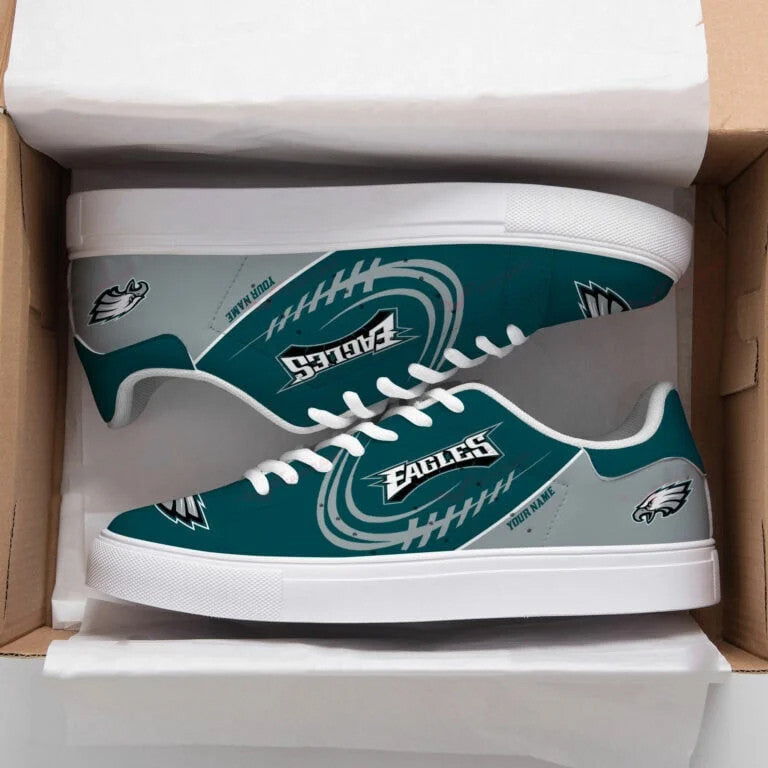 Footwearstorm Philadelphia Eagles Skate Stan Shoes Sneakes For Men And Women 3