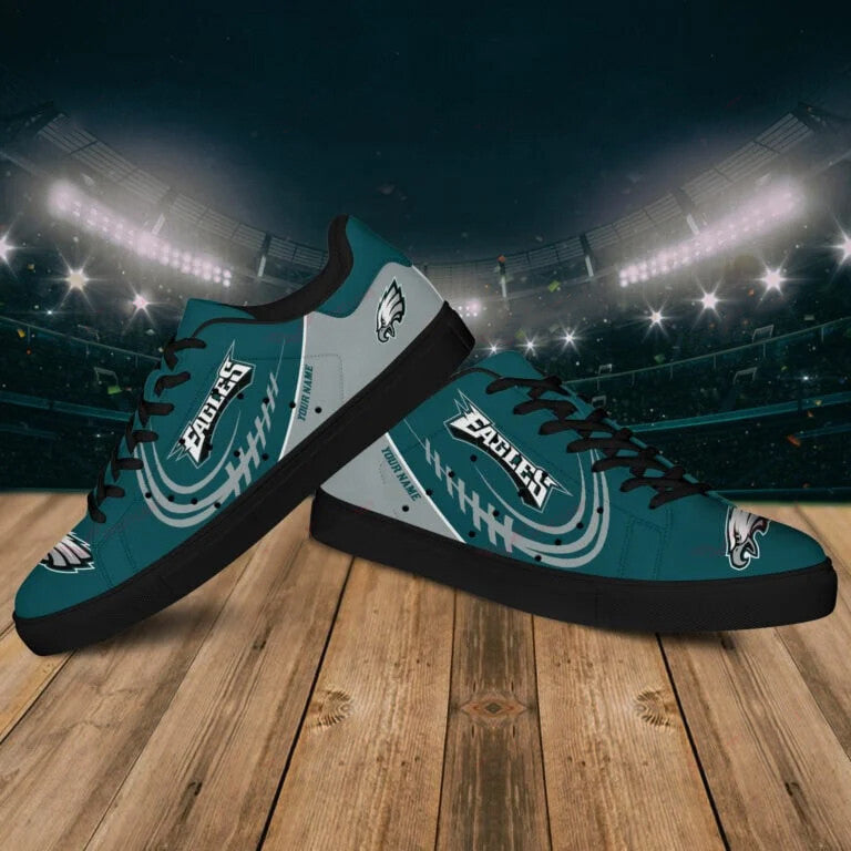 Footwearstorm Philadelphia Eagles Skate Stan Shoes Sneakes For Men And Women 3
