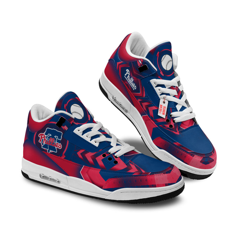 Footwearstorm Philadelphia Phillies AJ3 Sneakers Shoes For Men And Women