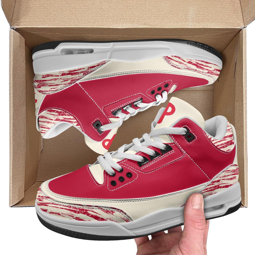 Footwearstorm Philadelphia Phillies AJ3 Sneakers Shoes For Men And Women