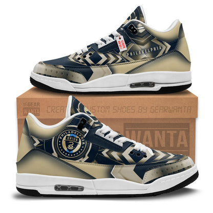 Footwearstorm Philadelphia Union AJ3 Sneakers Shoes For Men And Women