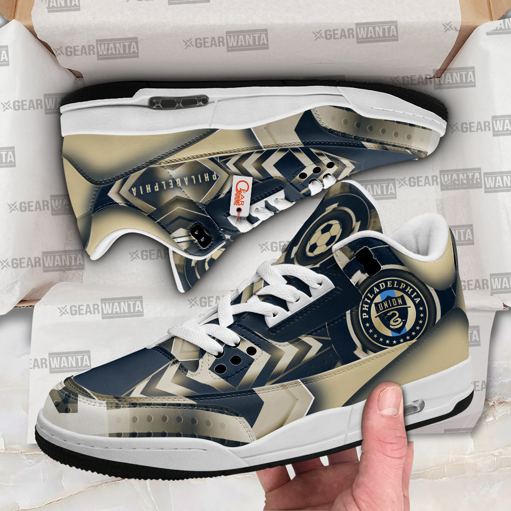 Footwearstorm Philadelphia Union AJ3 Sneakers Shoes For Men And Women