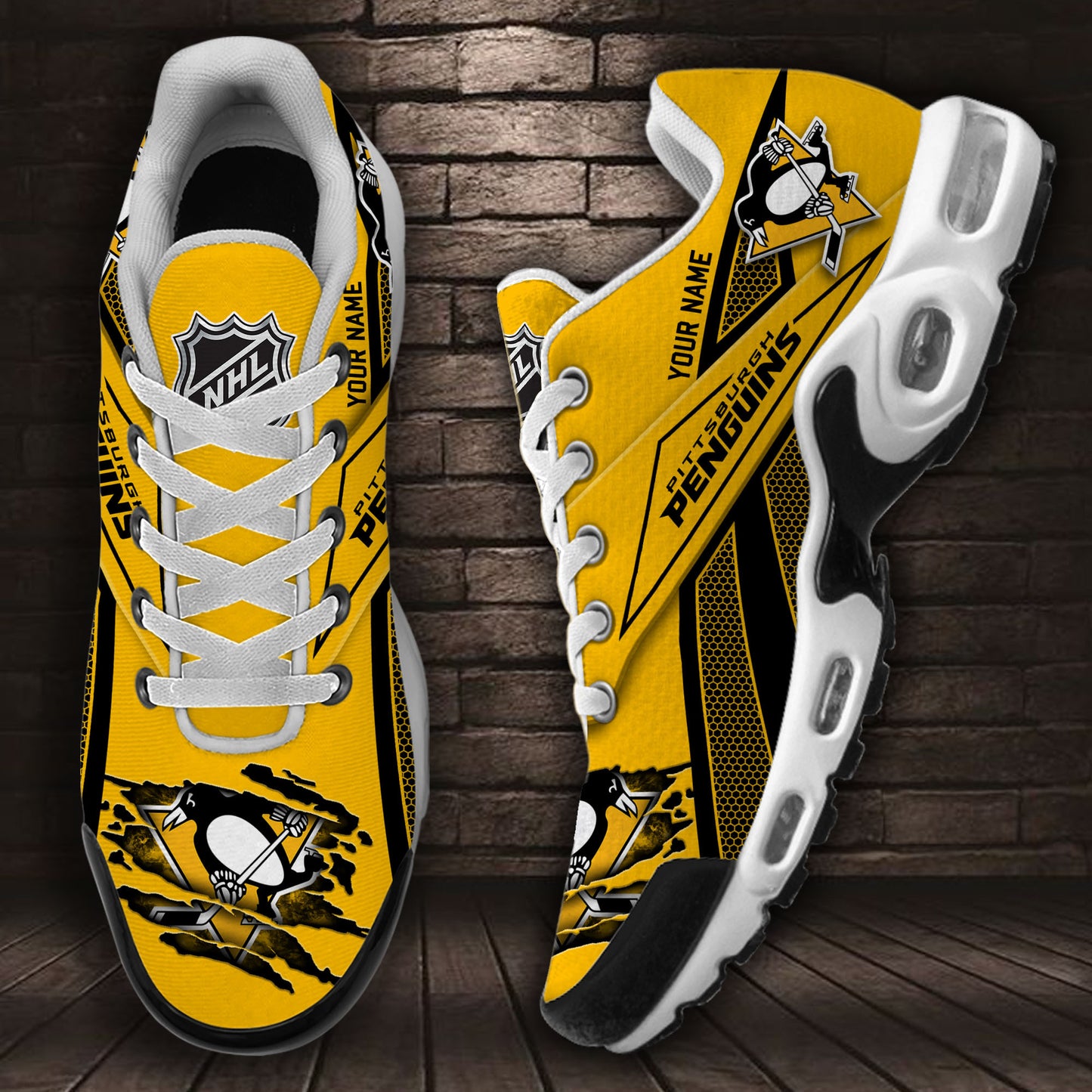 Footwearstorm Pittsburgh Penguins TN Shoes Sneakers For Men And Women 2