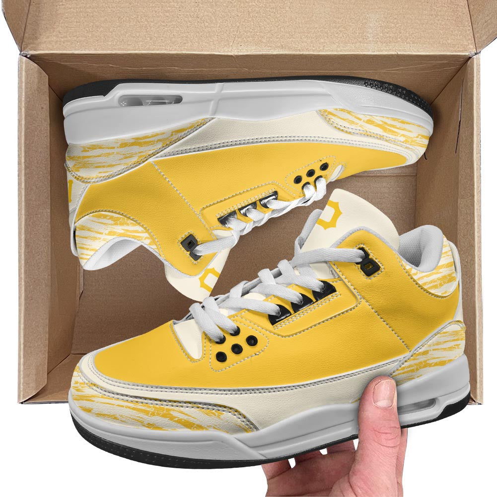 Footwearstorm Pittsburgh Pirates AJ3 Sneakers Shoes For Men And Women