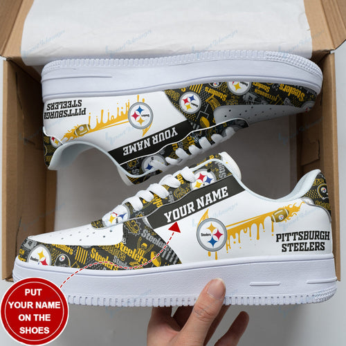 Footwearstorm Pittsburgh Steelers Air Low-Top Sneakers Shoes For Men And Women 120568