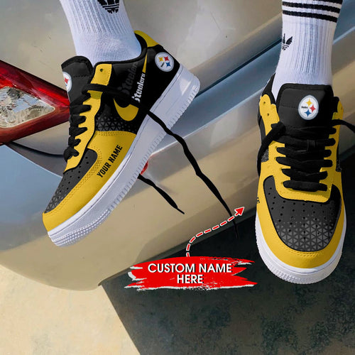 Footwearstorm Pittsburgh Steelers Air Low-Top Sneakers Shoes For Men And Women 120571
