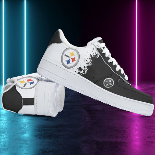 Footwearstorm Pittsburgh Steelers Air Low-Top Sneakers Shoes For Men And Women 1205128