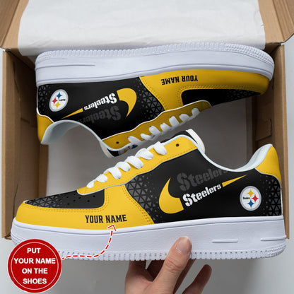 Footwearstorm Pittsburgh Steelers Air Low-Top Sneakers Shoes For Men And Women 120571