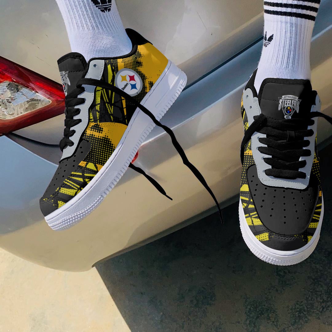 Footwearstorm Pittsburgh Steelers Air Low-Top Sneakers Shoes For Men And Women 1205111